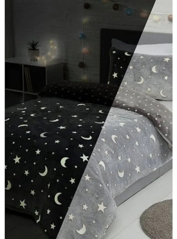 Κουβέρτα που φωσφορίζει στο σκοτάδι - magic blanket 1.25x1.5m