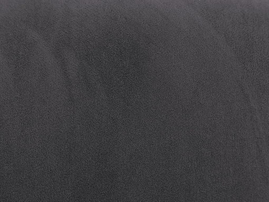 Σκαμπό σαλονιού Bloomington B105, Γκρι, 41x53x63cm, Ταπισερί, Πόδια: Ρόδες, Ξύλο | Epipla1.gr