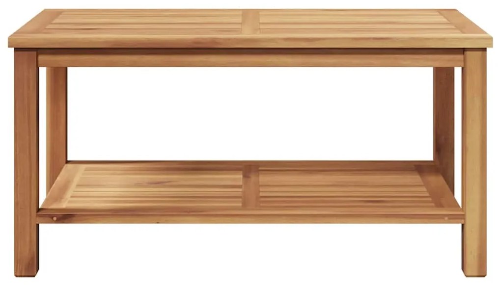 vidaXL Τραπεζάκι σαλονιού Καφέ 90 x 50 x 45 cm Μασίφ ξύλο teak