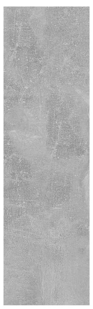 vidaXL Ραφιέρα Τοίχου Γκρι Σκυροδέματος 75x16x55 εκ. από Μοριοσανίδα