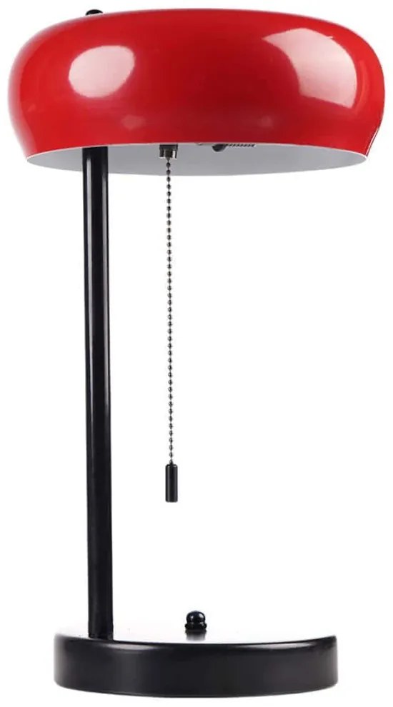 Φωτιστικό Επιτραπέζιο 534LUN5167 Φ25x40cm 1xE27 40W Red-Black Opviq