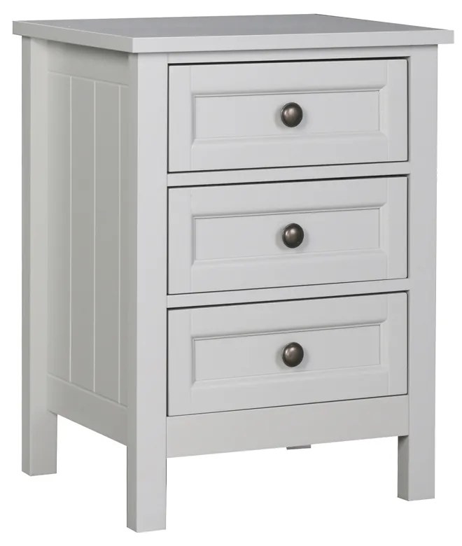 Liberta FRENCH ΚΟΜΟΔΙΝΟ 3ΣΥΡΤΑΡΙΑ ΓΚΡΙ ΑΝΟΙΧΤΟ 46x39,5xH61,5cm 46x39,5xH61,5cm 09-1446