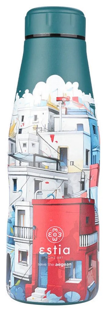 Μπουκάλι Θερμός 500ml Estia Save The Aegean Urban Mythos 01-22259