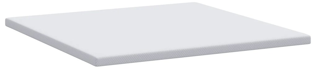 vidaXL Στρώματα Λευκό 200 x 200 cm 100% ύφασμα πολυεστέρα με τζακάρ