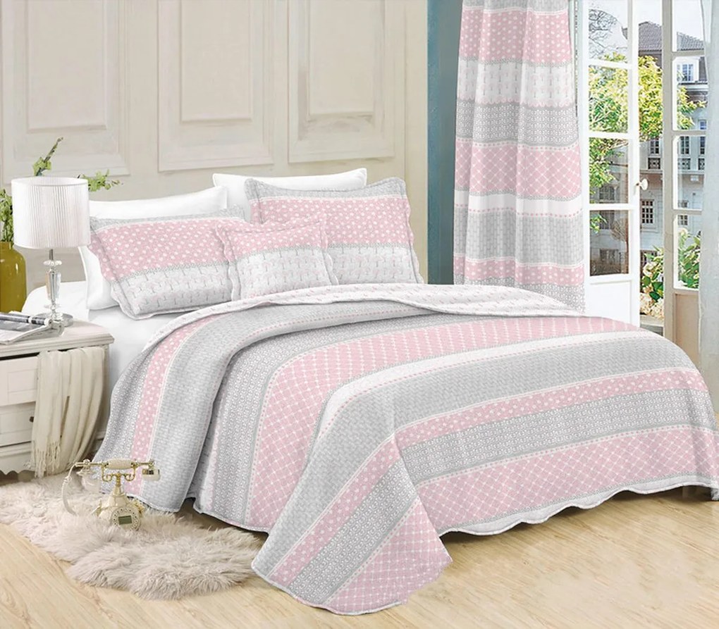 ΚΟΥΒΕΡΛΙ ΣΕΤ 3 τεμ ΕΜΠΡΙΜΕ 408 220Χ240 Micro-Cotton γέμιση - DIMcol