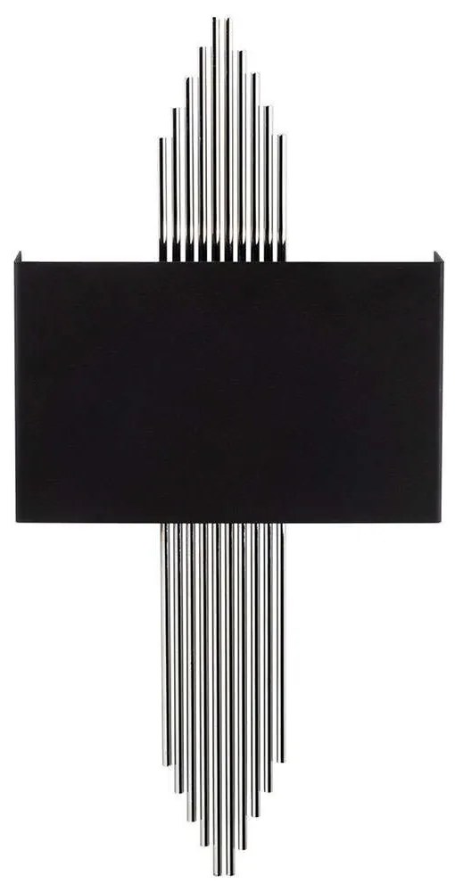 Φωτιστικό Τοίχου - Απλίκα 892OPV1343 22x75cm E27 40W Black Opviq