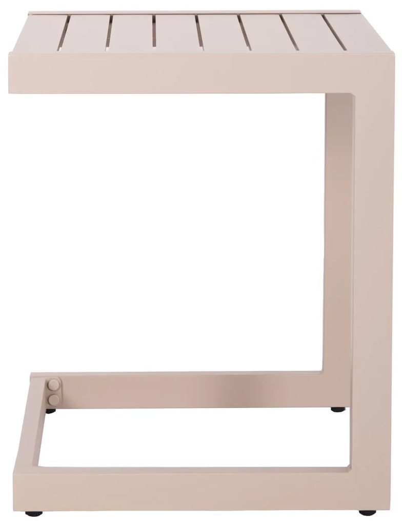 Τραπεζάκι Ξαπλώστρας BELLING C6274.04 Αλουμίνιο Σαμπανί χρώμα 42x43x53Υεκ. 42x43x53 εκ.