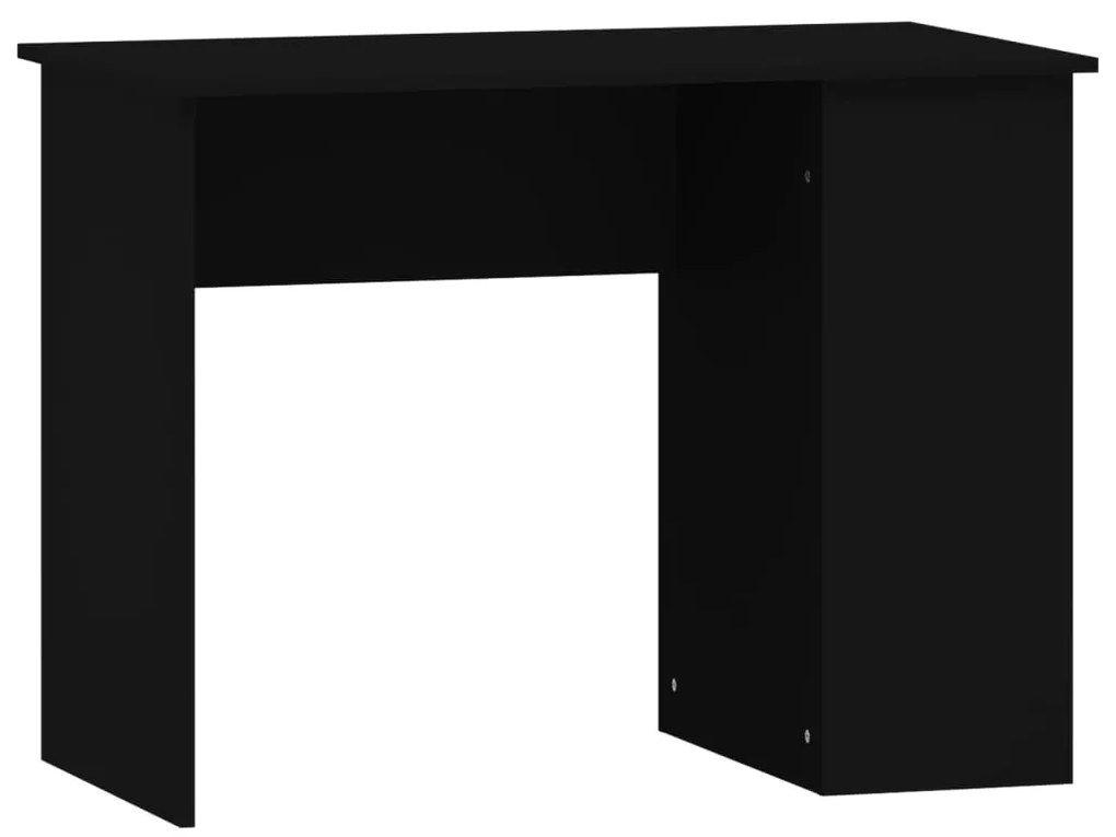 vidaXL Γραφείο Μαύρο 100 x 55 x 75 εκ. από Επεξεργασμένο Ξύλο