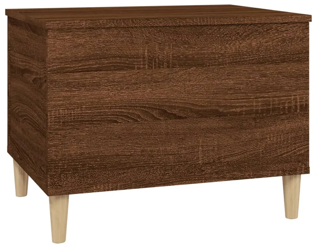 vidaXL Τραπεζάκι Σαλονιού Καφέ Δρυς 60x44,5x45 εκ. Επεξεργασμένο Ξύλο