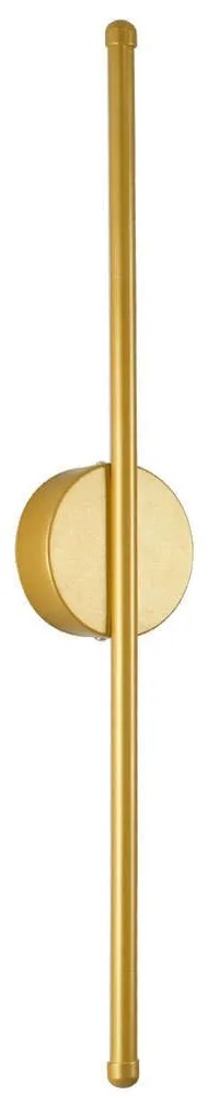 Φωτιστικό Τοίχου-Απλίκα Diadem 61330 10x4x60cm Led 1080lm 9W Gold GloboStar