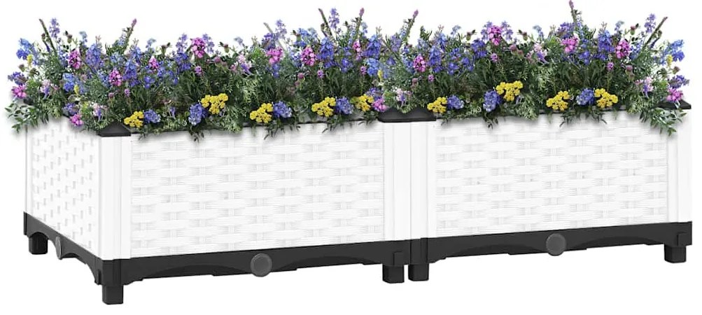 vidaXL Ζαρντινιέρα 80 x 40 x 23 εκ. από Πολυπροπυλένιο