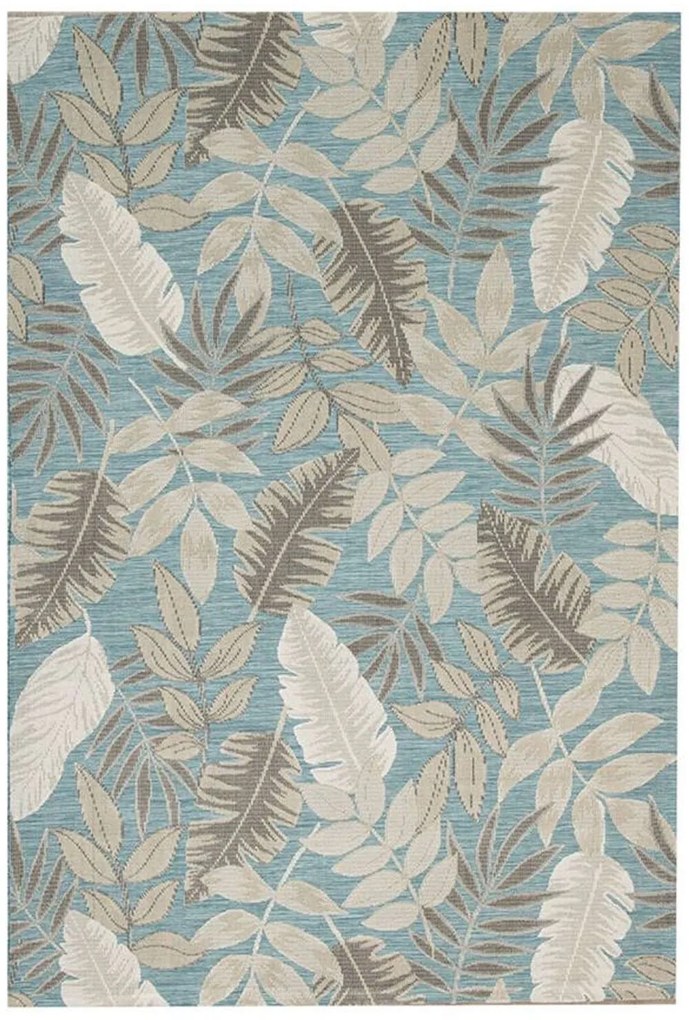 Χαλί Garden 65256C Blue-Beige New Plan 80X150cm