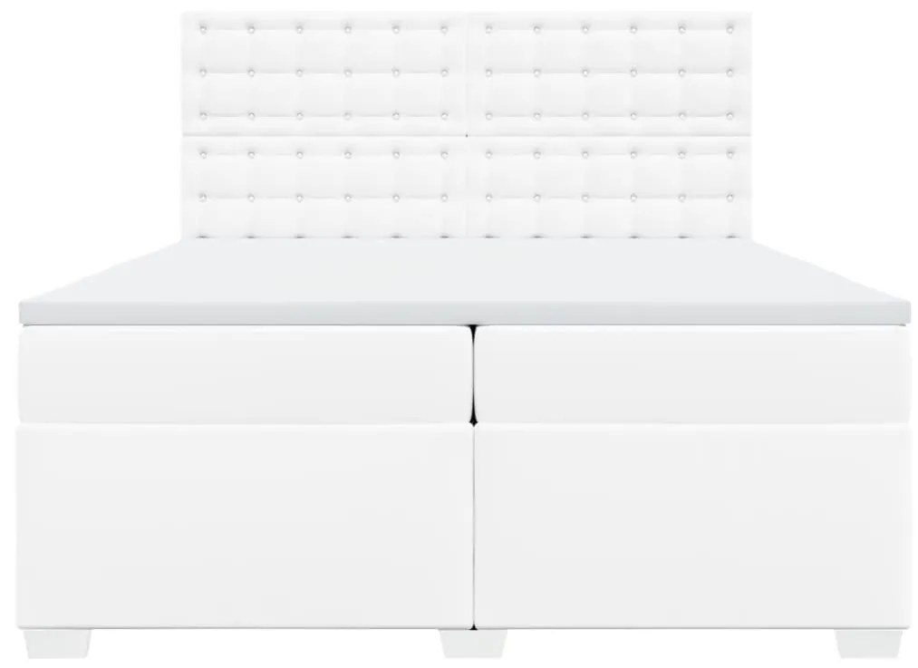 ΚΡΕΒΑΤΙ BOXSPRING ΜΕ ΣΤΡΩΜΑ ΛΕΥΚΟ 200X200 ΕΚ. ΣΥΝΘΕΤΙΚΟ ΔΕΡΜΑ 3293037