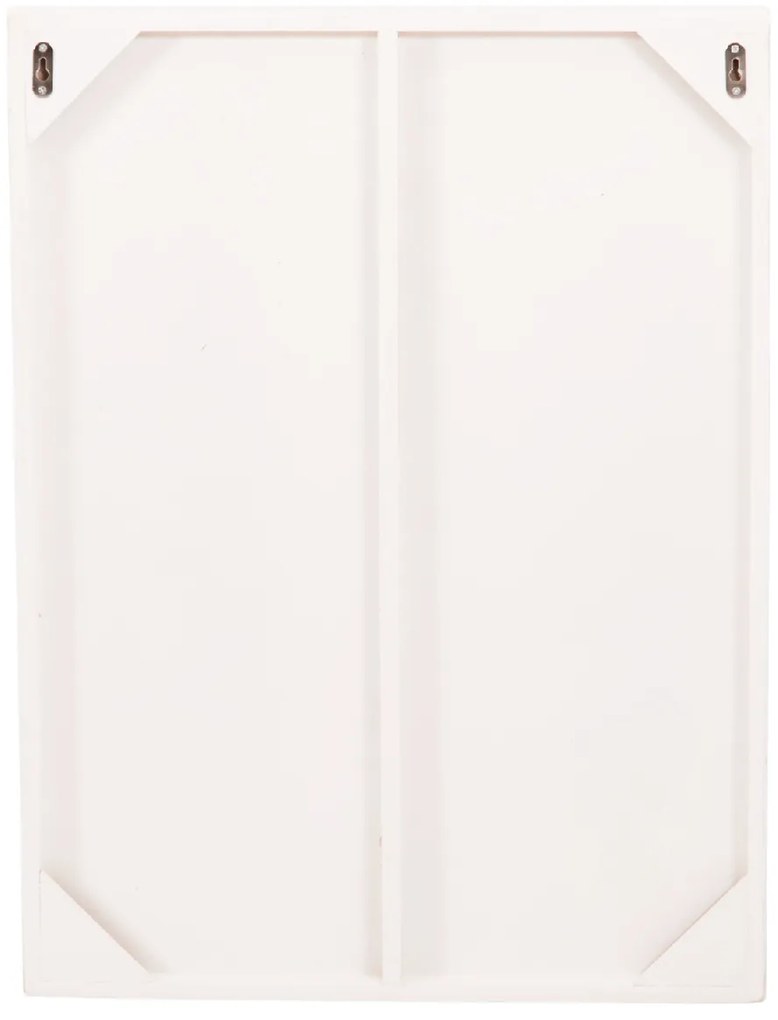 ΠΙΝΑΚΑΣ ΟΡΘΟΓΩΝΙΟΣ ΣΕΙΡΑ SANTORINI HM4510 MDF ΣΕ ΥΠΟΛΕΥΚΟ ΧΡΩΜΑ 60x4(πάχος)x80Υεκ.