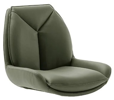 Bali Καρεκλα Relax Μαύρη + Υποπόδιο 83x86x102 cm