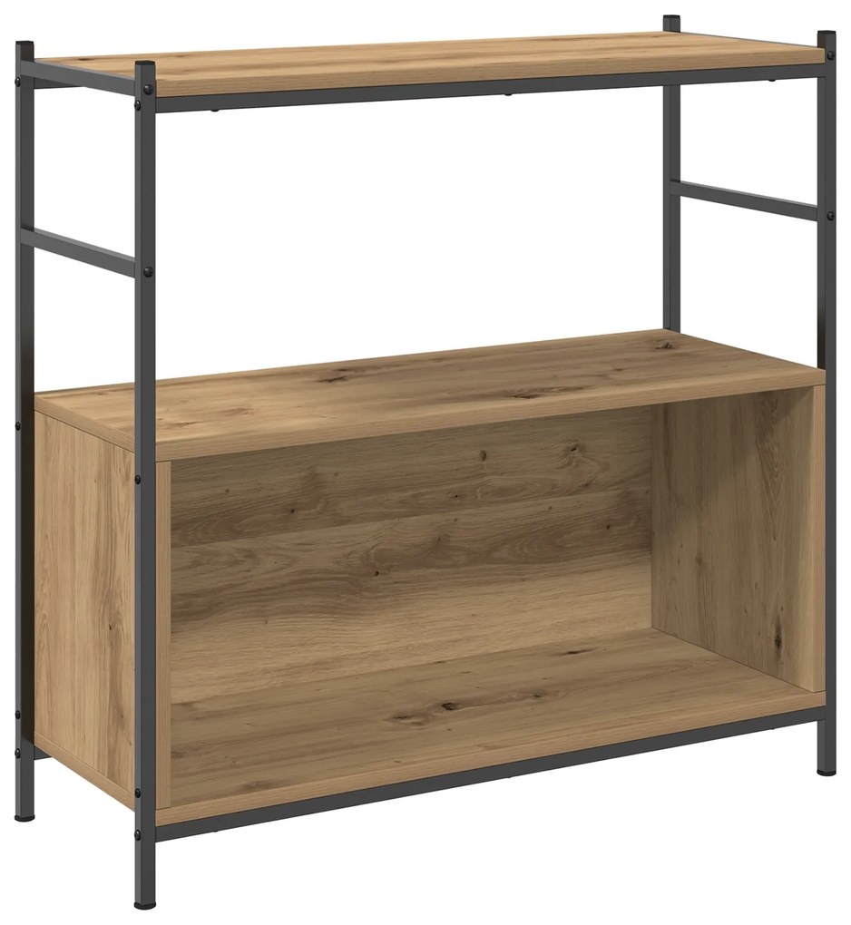 vidaXL Βιβλιοθήκη Artisian Δρυς 80x30x78,5 εκ. Επεξεργασμένο ξύλο