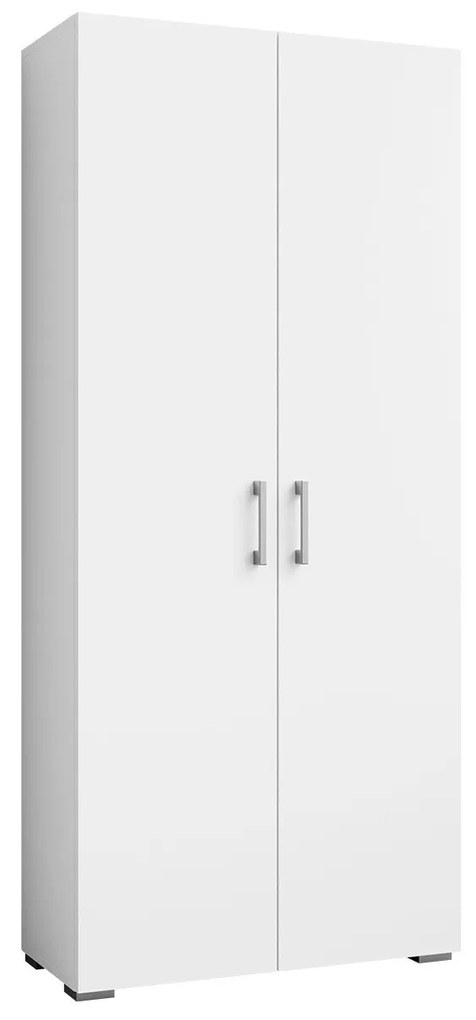 Ντουλάπα Comfivo R104, Άσπρο, 190x80x55cm, 58 kg, Πόρτες ντουλάπας: Με μεντεσέδες | Epipla1.gr