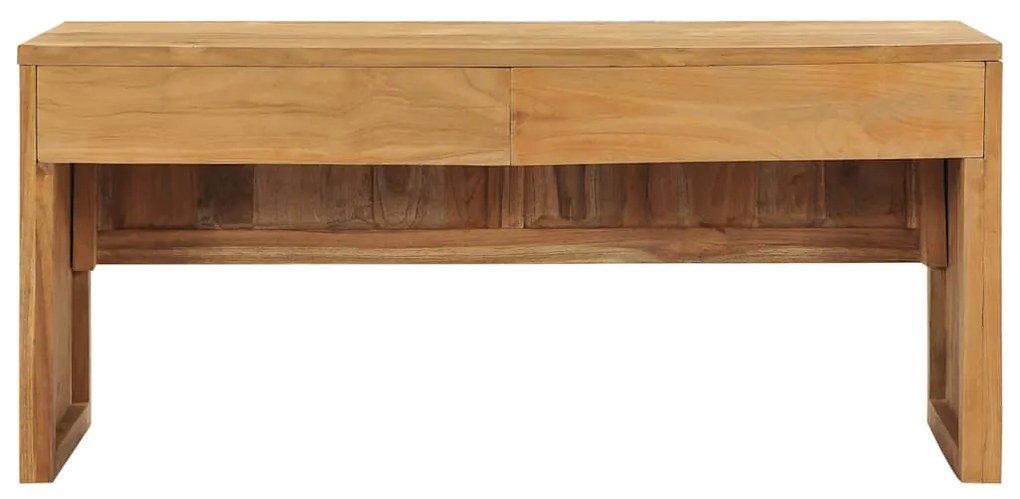 vidaXL Έπιπλο Τηλεόρασης 100 x 35 x 45 εκ. από Μασίφ Ξύλο Teak