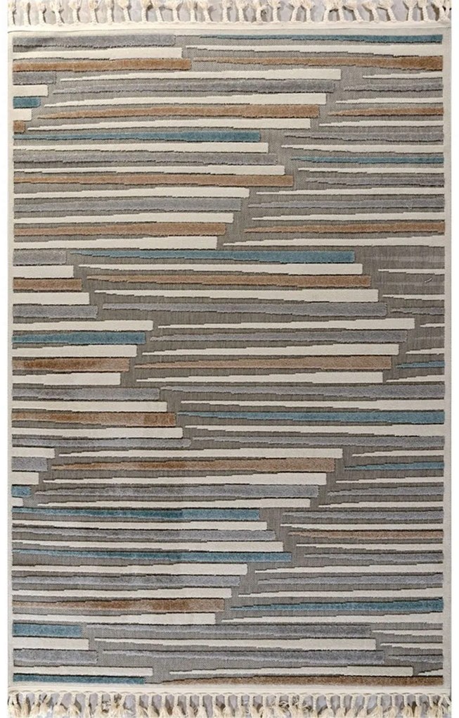 Χαλί Tenerife 68663-631 Blue-Multi Merinos 160X230cm