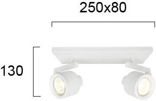 Ράγα Viokef Magma 2φωτη-Leuko
