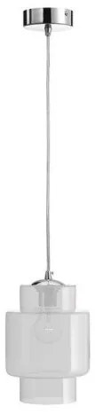 Κρεμαστό Φωτιστικό Οροφής IP20 E27 60W Γυαλί Luma Lighting-114-01021-04-transparent-Διάφανο 114-01021-04-transparent