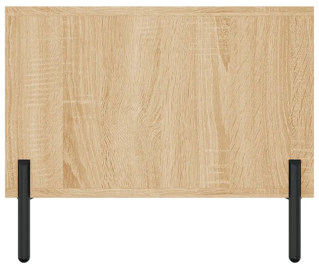 vidaXL Τραπεζάκι Σαλονιού Sonoma Δρυς 102x50x40 εκ. από Επεξεργ. Ξύλο