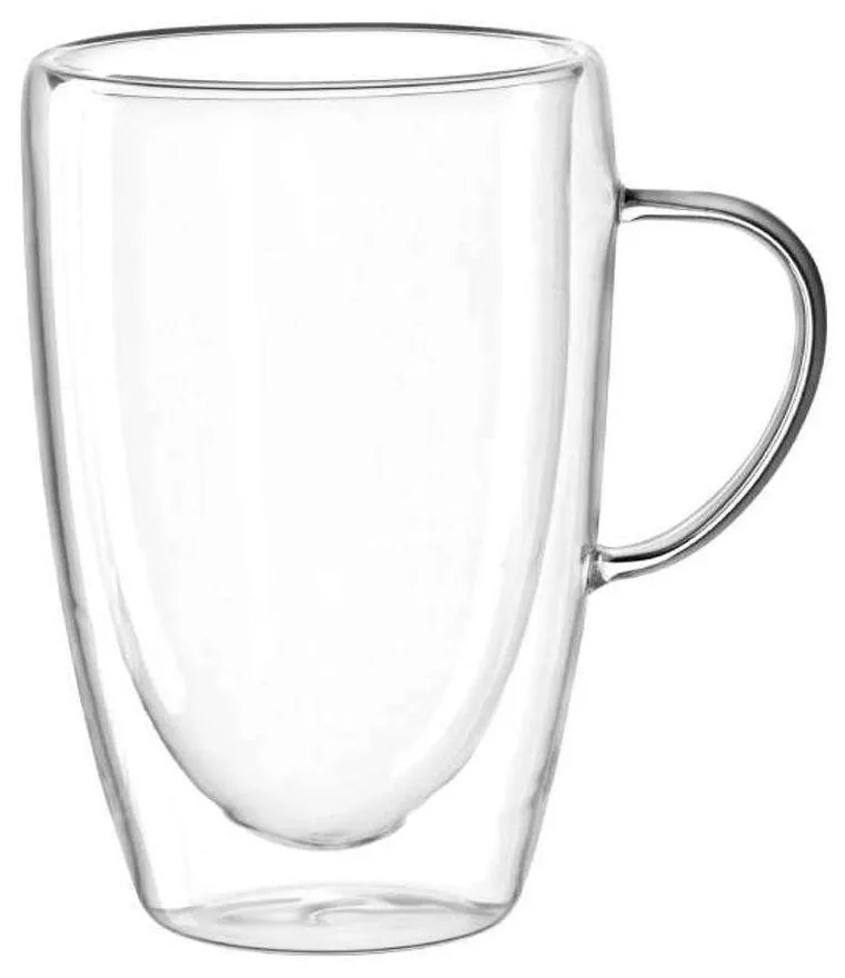 Κούπα Με Διπλά Τοιχώματα Duo 053063L 400ml Clear Leonardo Glass