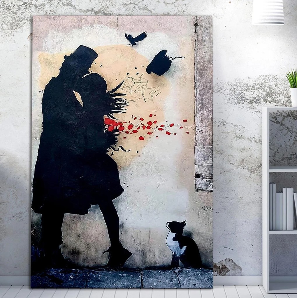 Πίνακας Τοίχου Σειρά GOBI C4814 Εκτυπωμένος Καμβάς 50x3(πάχος)x70Yεκ. 50x3x70 εκ.