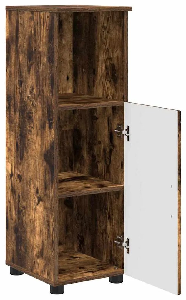 vidaXL Σετ Επίπλων Μπάνιου 3 pcs Καπνιστή δρυς 61 x 35 x 64 εκ.