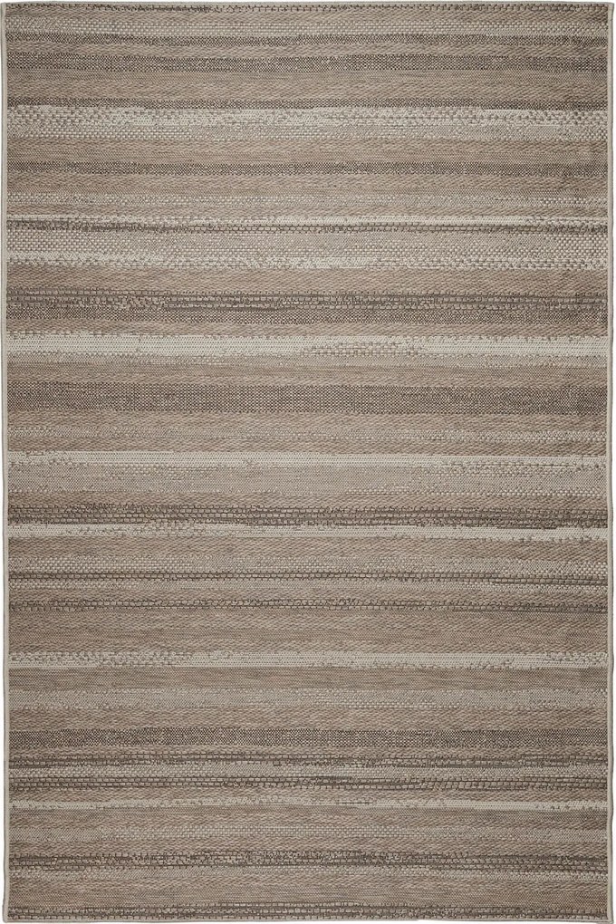 Χαλί Kimolos 900 YV7-X Brown-Beige-Grey Βιοκαρπέτ 80X150cm