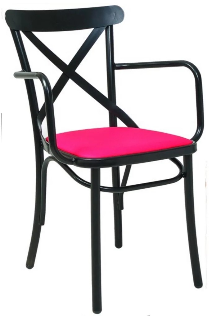 Metaxakis   Vaterlo/P-V COM Armchair  metax-02-00-0757 διάστ.51.0000 x 53.0000 x 88.0000