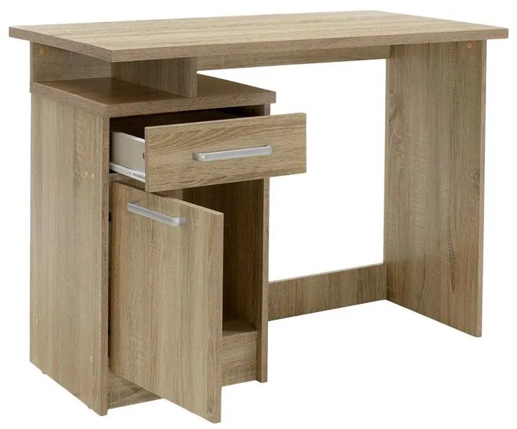 Γραφείο εργασίας Looney χρώμα sonoma 100x55x75εκ 100x55x75 εκ.