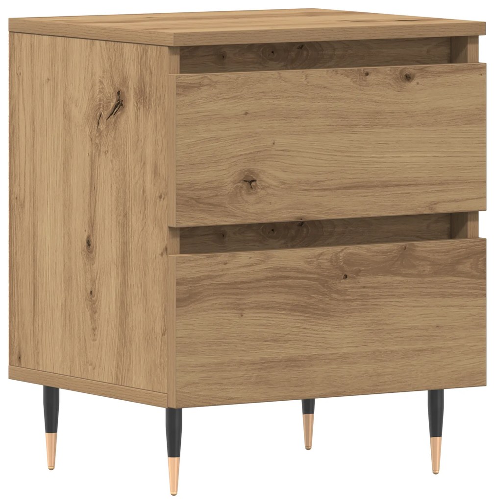 vidaXL Κομοδίνο Artisan Oak 40x35x50 εκ. Κατασκευασμένο από τεχνητό ξύλο
