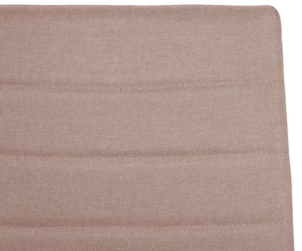 Σετ τραπεζαρίας MINIMAL C11767 5τμχ Λευκό MDF & Καρέκλες Μπέζ Ύφασμα 120x80x73 εκ.