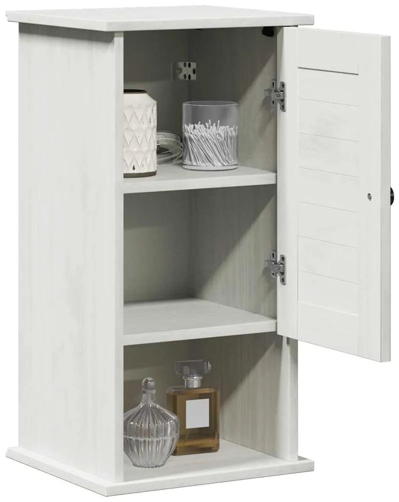 vidaXL Ντουλάπι Μπάνιου VIGO Λευκό και Αντίκα Λευκό 37 x 34 x 71,5 εκ.