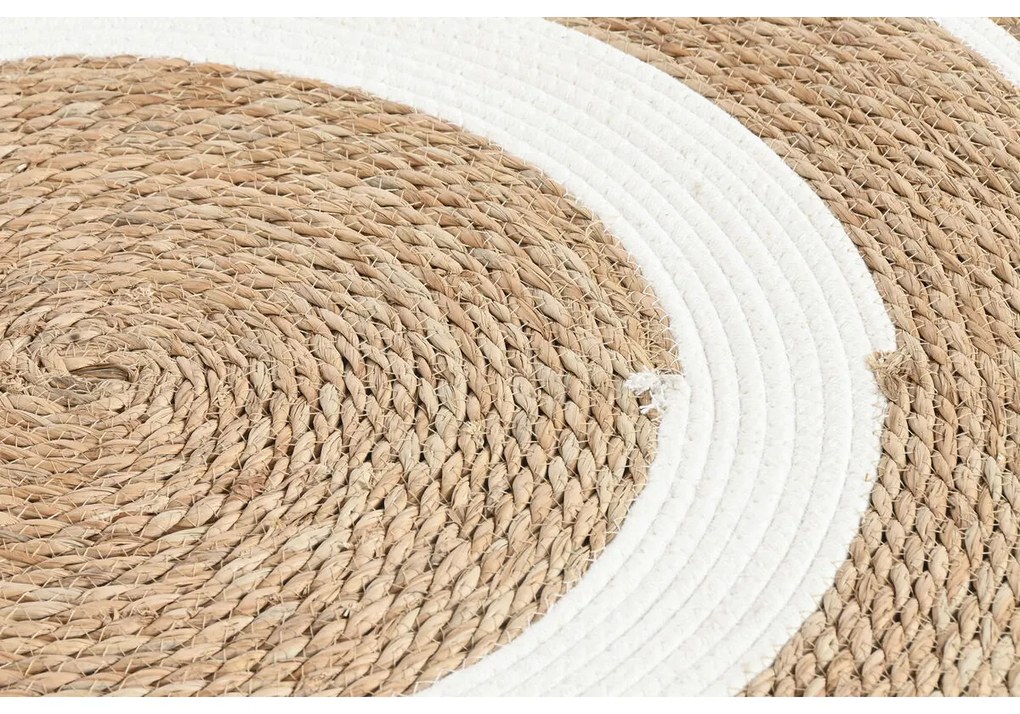 Χαλί Home ESPRIT Λευκό Φυσικό