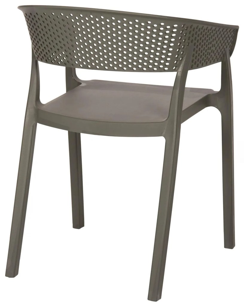 ΠΟΛΥΘΡΟΝΑ ΠΟΛΥΠΡΟΠΥΛΕΝΙΟΥ PERFOE  DARK OLIVE 53,5x50,5x73Υεκ. 53.5x50.5x73 εκ.