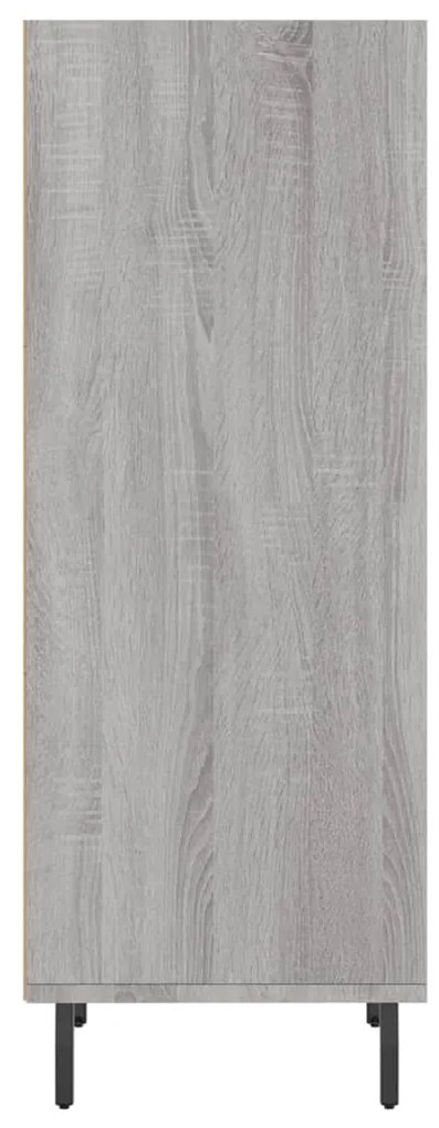 vidaXL Ντουλάπι Γκρι sonoma 34,5x32,5x90εκ. από Επεξεργασμένο Ξύλο