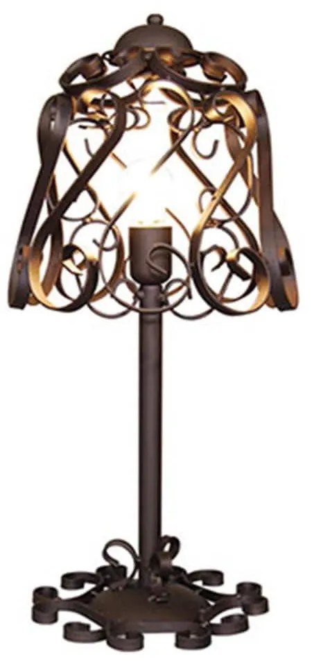 Επιτραπέζιο Φωτιστικό HL-3586-1T Lewis Old Bronze  Homelighting Metal