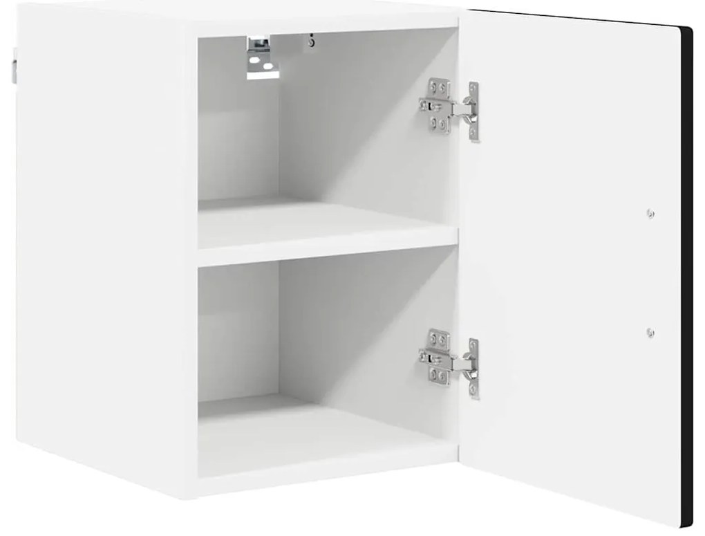 vidaXL Ντουλάπα Κουζίνας Μαύρο 30 x 31 x 40 εκ. Επεξεργασμένο ξύλο