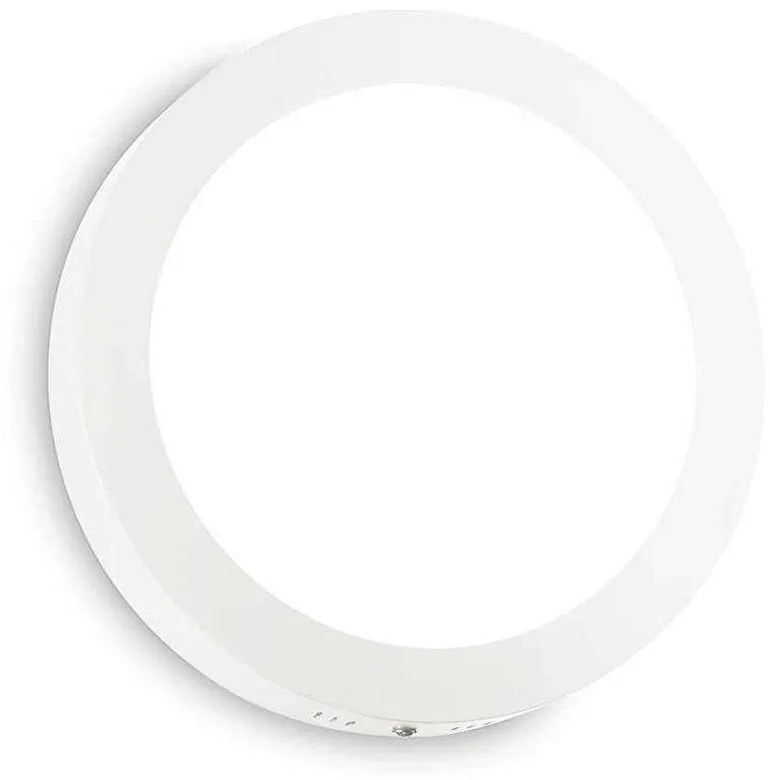 Πλαφονιέρα Universal Round 138602 22,5x4cm 19W 3000K White Ideal Lux