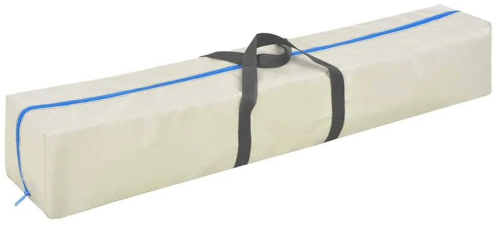 vidaXL Στρώμα Ενόργανης Φουσκωτό Μπλε 600 x 100 x 10 εκ. PVC με Τρόμπα