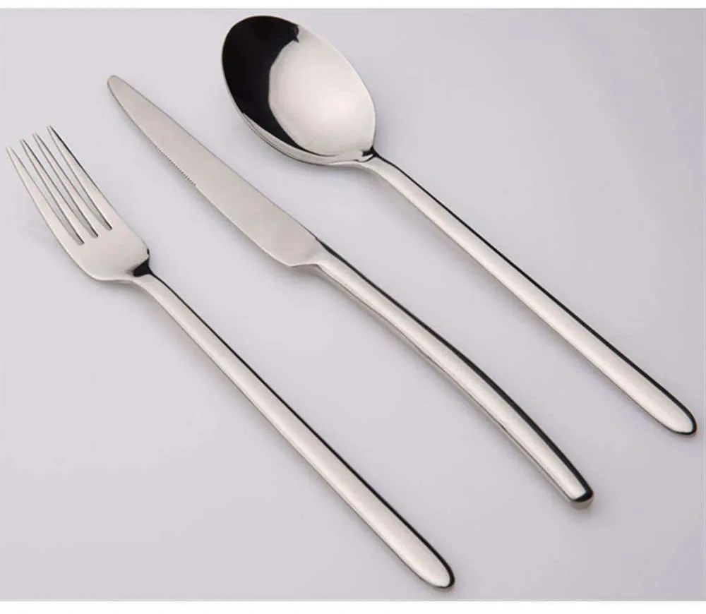 Μαχαιροπίρουνα Cuba (Σετ 30Τμχ) 03024 Inox Dinox 30 τμχ Stainless Steel