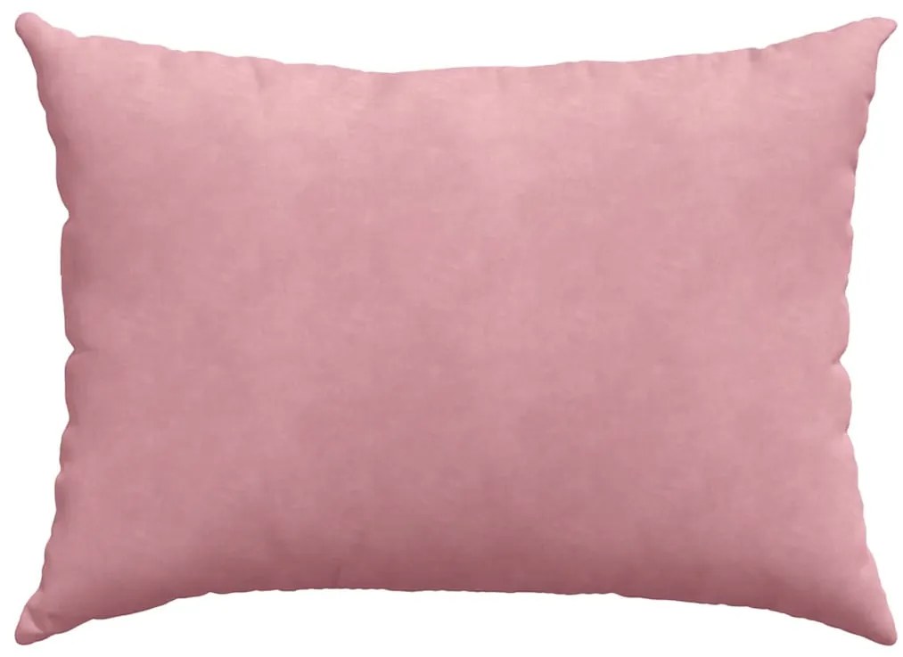 vidaXL Μαξιλάρι Καναπέ 2 pcs Ροζ 70 x 50 cm Υφασμάτινο Κορντουρά