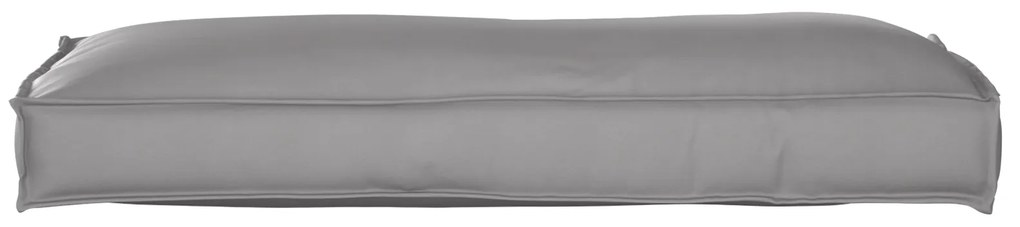 vidaXL Μαξιλάρι Παλετών για Πλάτη Γκρι 120 x 40 x 12 cm, Ύφασμα Oxford