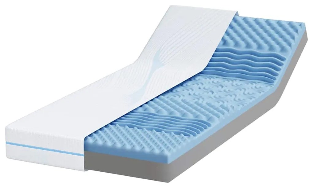 vidaXL Στρώμα Λευκό 70 x 200 cm Pěna