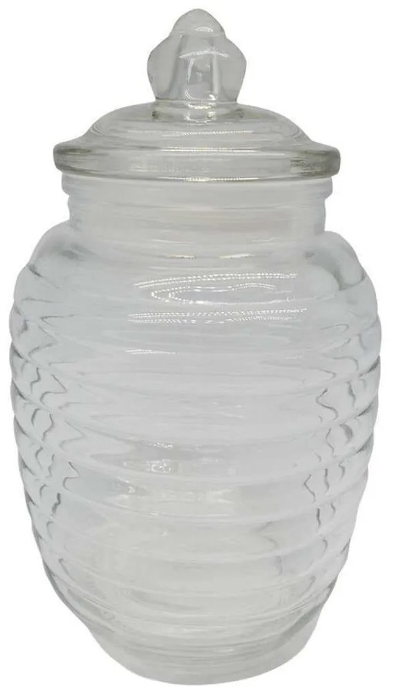 Βάζο Γυάλινο Με Καπάκι 791897 2200ml Clear Ankor Glass