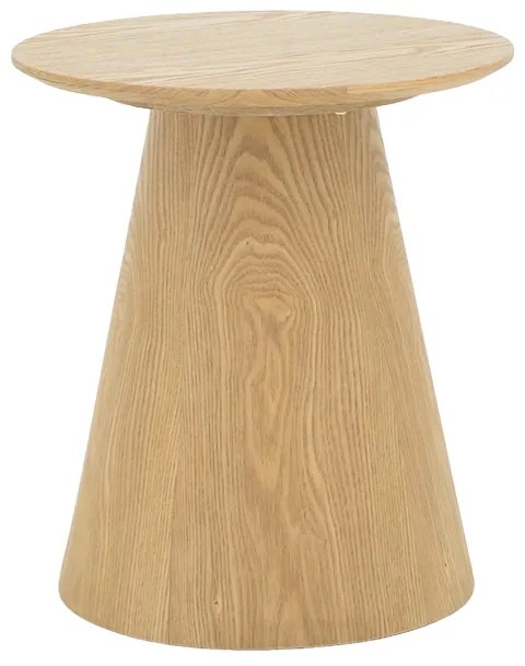 Βοηθητικό τραπέζι Kayano  mdf σε φυσική απόχρωση Φ45x50εκ