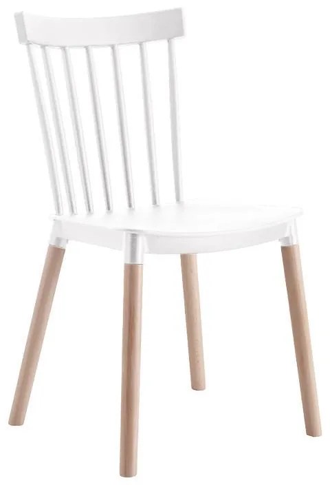 Καρέκλα Τραπεζαρίας Rubina Fylliana Λευκό 51x50x84εκ. 4αδα 51x50x84 εκ.