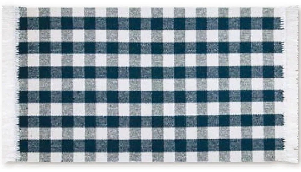 Χαλάκι Κουζίνας Matrix 003 50X135cm Blue Sdim 50X135 Cotton